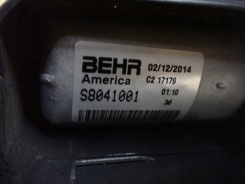 фото №8, Отопитель dodge charger ii gen vi 2014 3.6 p68185459ae 6720