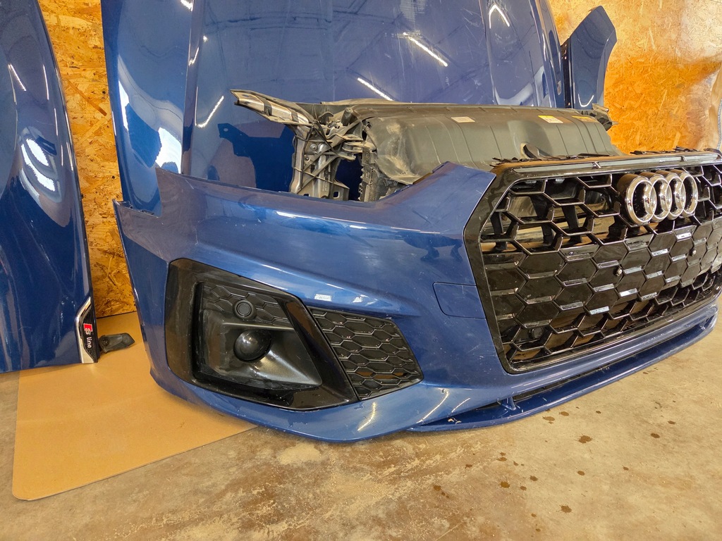 фото №7, Audi a5 8w lift s-line kompletny перед бампер капот лампи радіатор lx5f