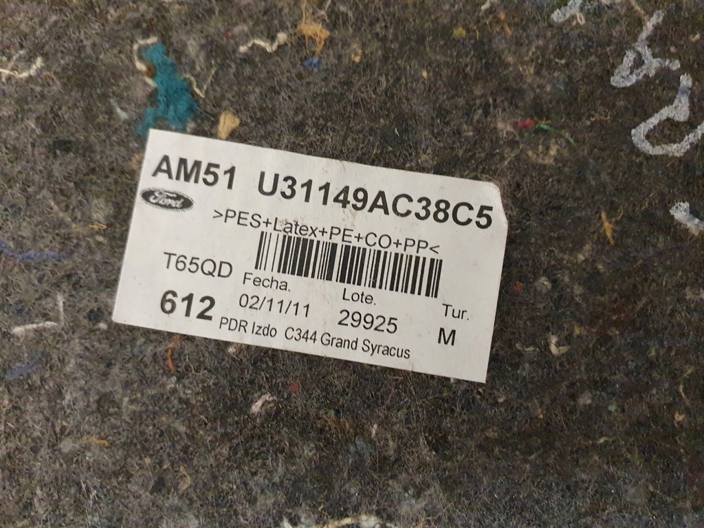 фото №9, Обивка обшивка багажника левая ford grand c-max