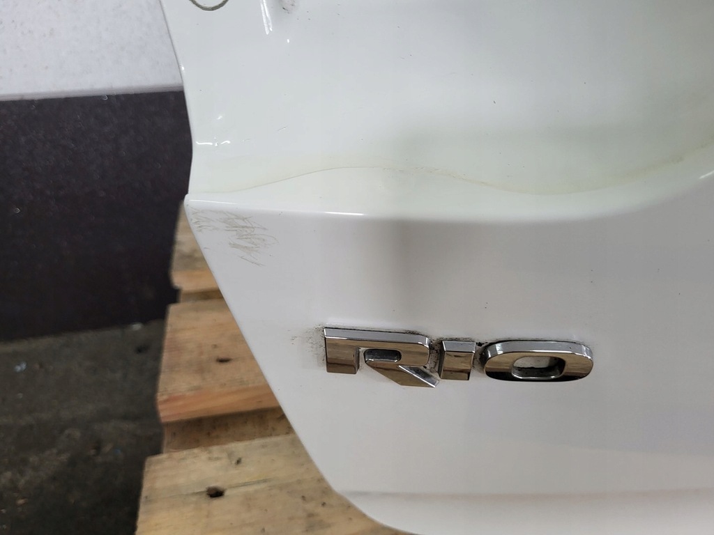 фото №10, Кришка багажника багажника без оснащення kia rio iii 3 hb лак ud clear white