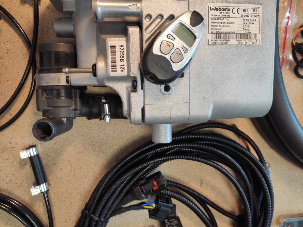 фото №7, Шланг пального патрубок webasto шланг пального 6mb + кронштейн wyciszający насос