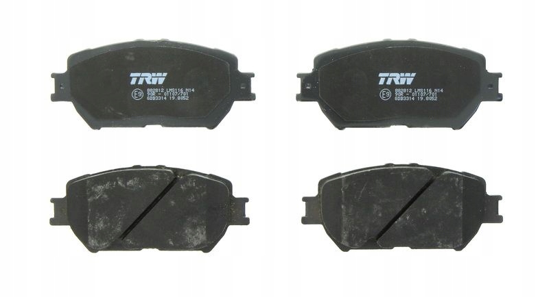 фото №1, Гальмівні колодки гальмівні trw automotive gdb3314