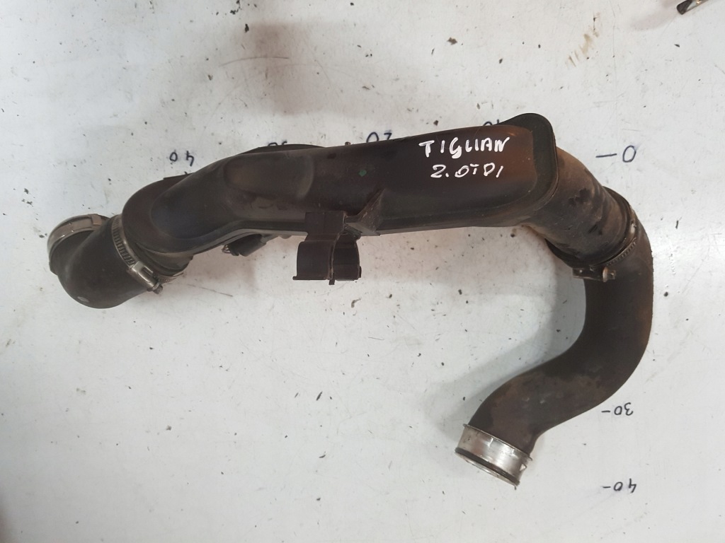 фото №1, Vw tiguan i 5n 06-15 2.0 tdi cba труба интеркулер 5n0145770a