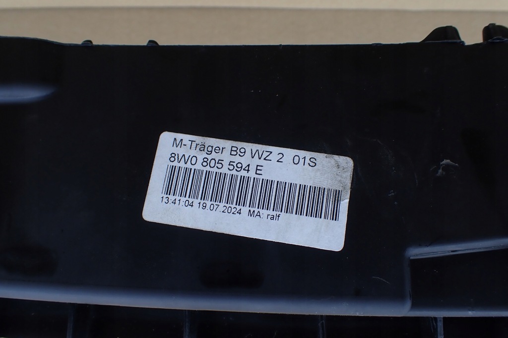 фото №11, Pas передний усилитель перед audi a4 b9 a5 f5 2.0 tdi 8w080594e oem 8w0