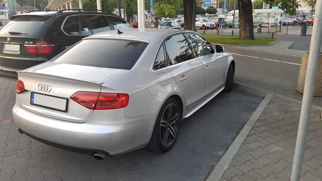 фото №7, Audi a4 b8 sedan спойлер накладка na скло ґрунтовка!!