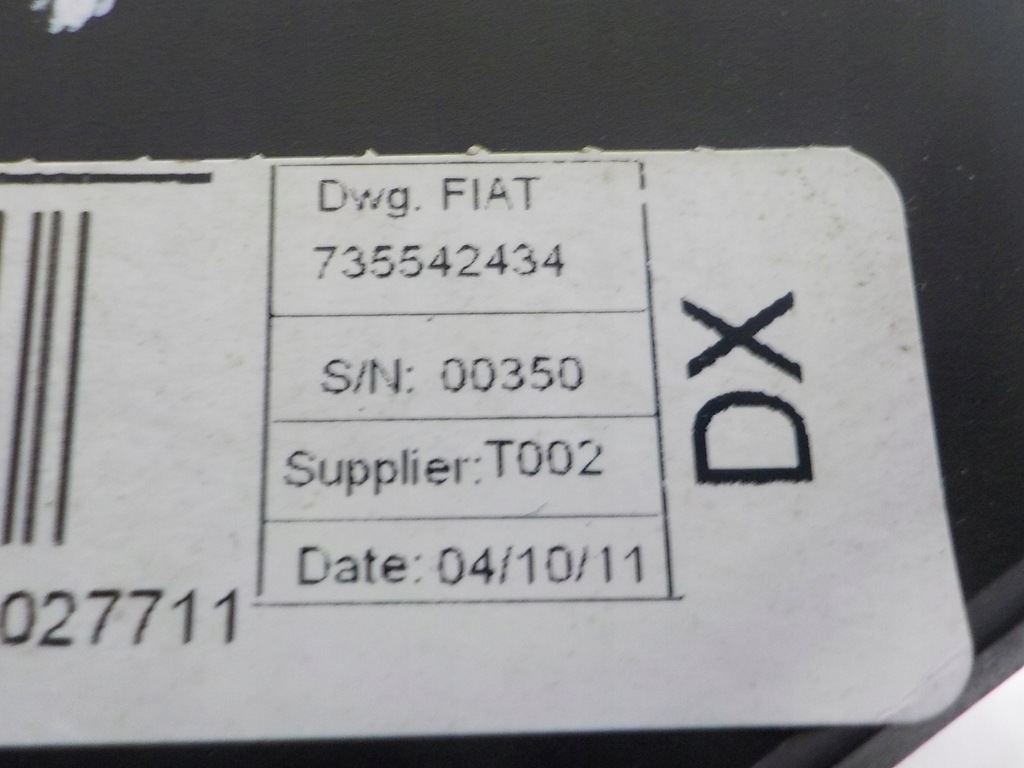 фото №13, Fiat doblo ii combo d pas безпеки натягувач правий перед