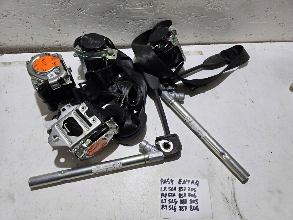 фото №9, Skoda enyaq iv ремни натяжители ремней натяжители оригинал