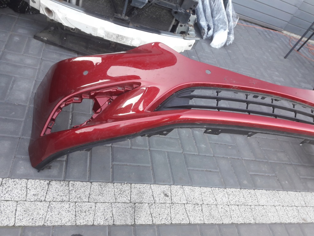 Mazda 6 gj 2015-2018 рестайлінг  бампер перед оригінал передній гарний колір 41v Зі Шроту