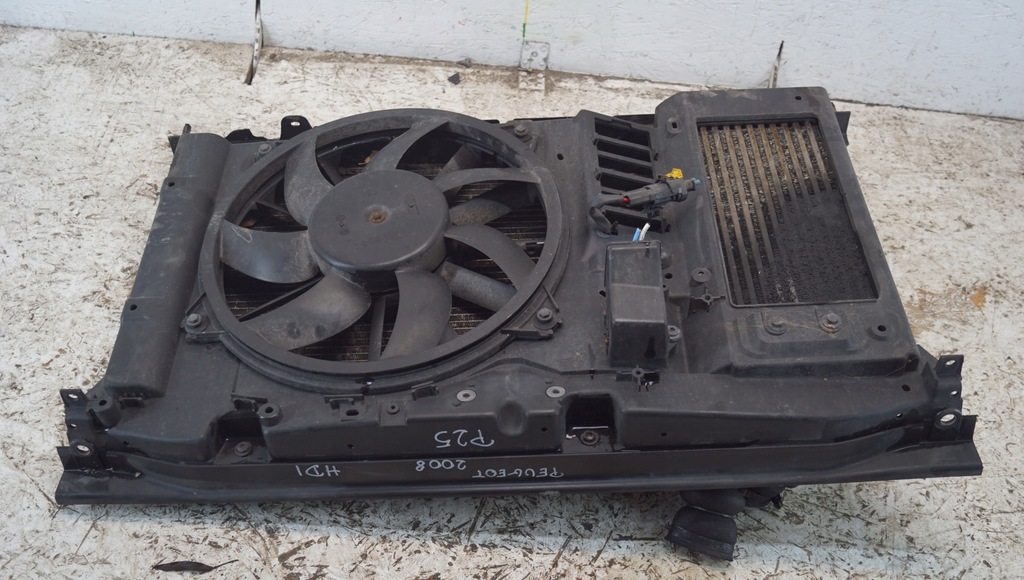 фото №15, Pas передній радіатор peugeot 2008 i hdi