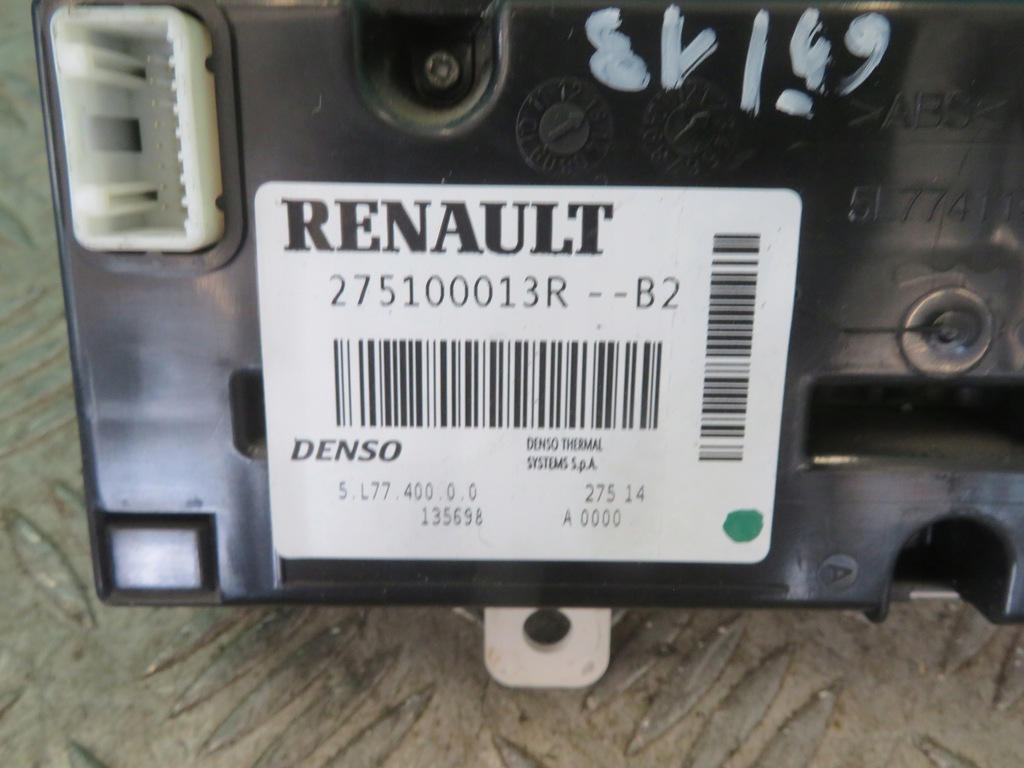 фото №3, Панель обдув кондиціонера renault master movano 14r 275100013r
