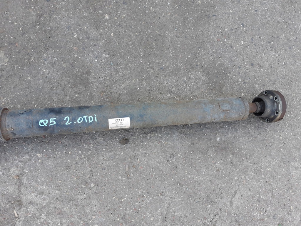 фото №8, Audi q5 8r 2.0 tdi wał привідний кардан 8r0521101