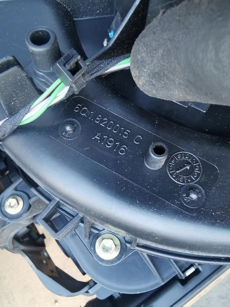 фото №5, Обігрівач повітродувка вентилятор audi a2 1999-2005 8z1820003f комплектна eu