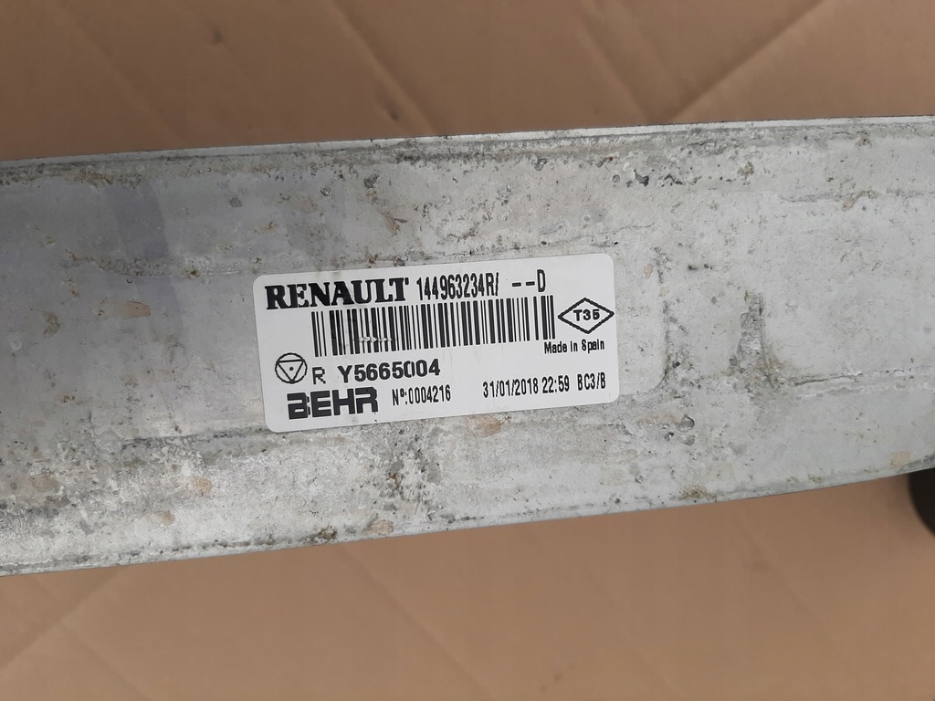 фото №3, Интеркулер renault kangoo mercedes citan lift