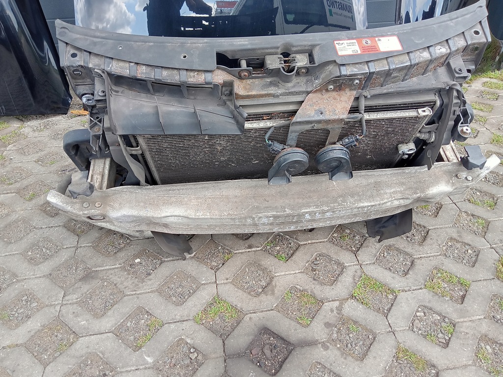 фото №9, Перед kompletny audi a6 c6 lift чёрный ly9b