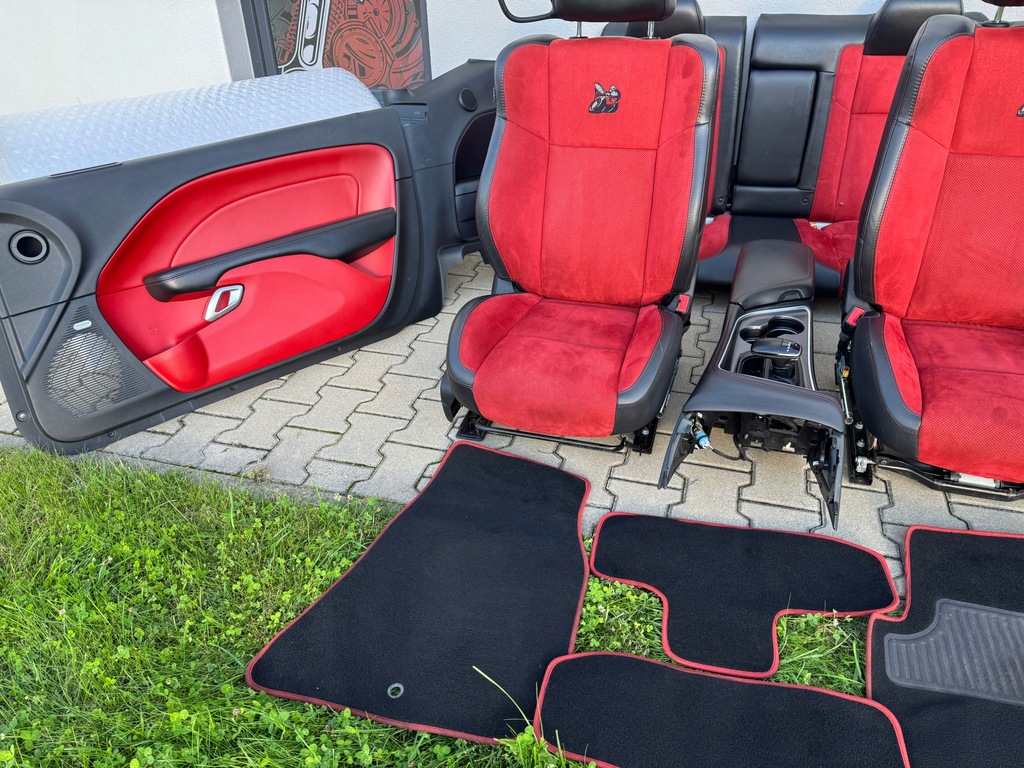 фото №8, Dodge challenger srt сидіння обшивки двері 2015+