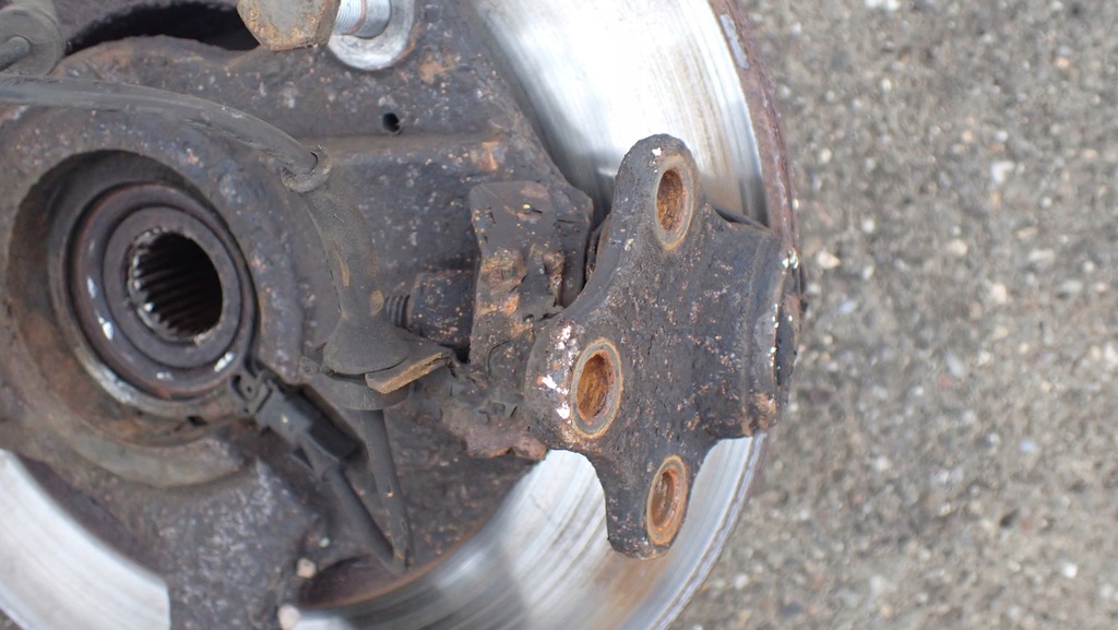 фото №9, Поворотний кулак лівий перед renault espace iv.3.0dci