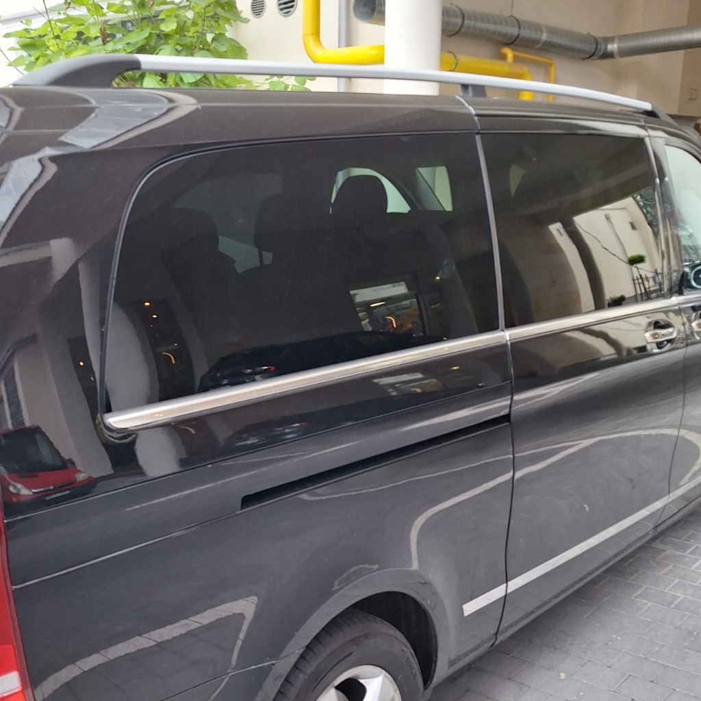 Рейлінги дахові mercedes w639 w447 vito viano довгий long l2 хром алюміній в Україні