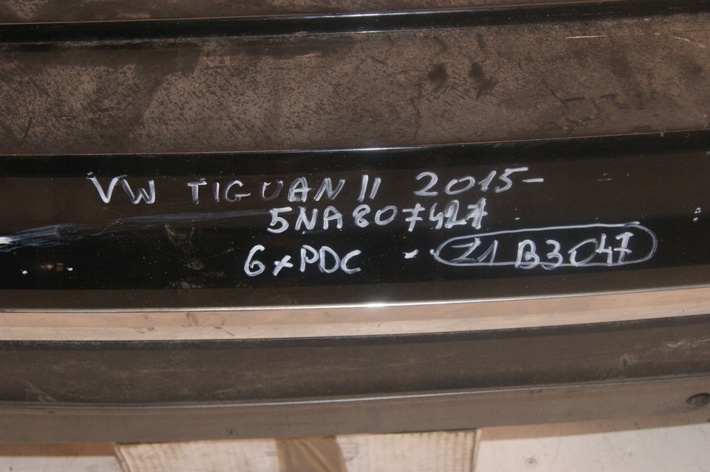 фото №6, Vw tiguan ii 2 2015- бампер задній задня 5na807421