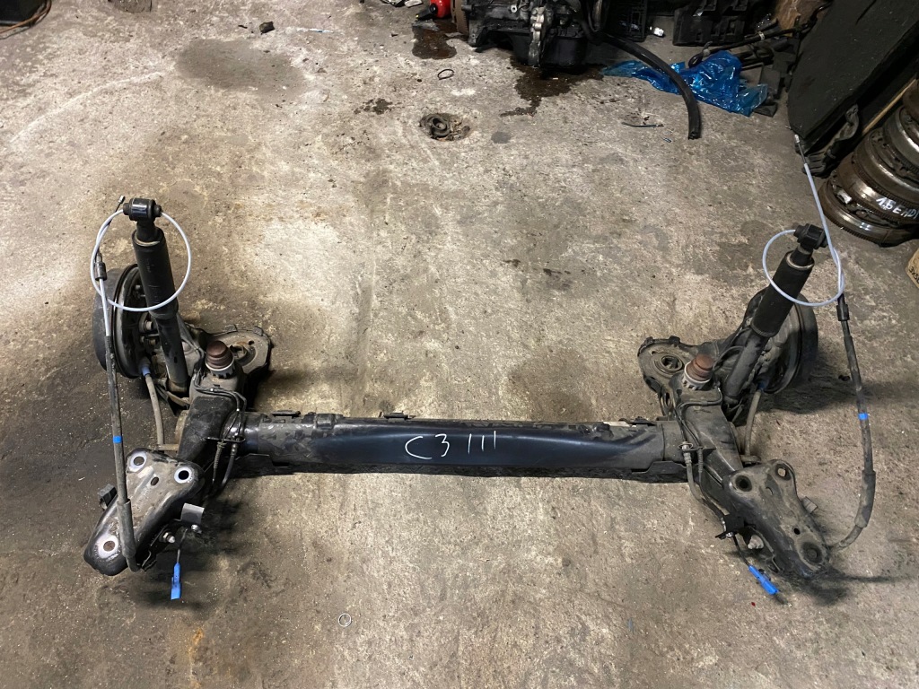 фото №1, Балка os підвіска задня citroen c3 iii комплектна 1,2 vti