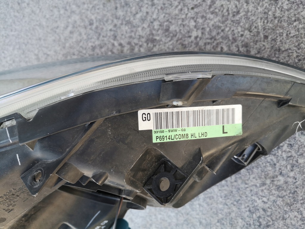 фото №11, Honda crv cr-v 3 iii 2006-2012 06-12 линза правая левая