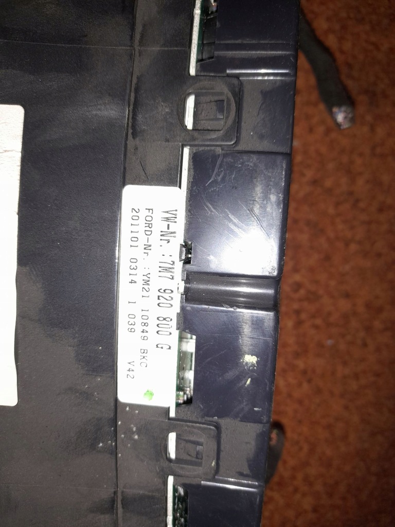 фото №7, Модуль стартовий замок запалювання seat alhambra i fl 1,9