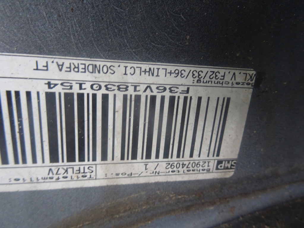 фото №12, Bmw 4 f32 f33 f36 lift lci бампера перед 17-20 оригінальний номер