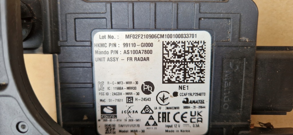 фото №3, Ioniq 5 99110-g1000 радар