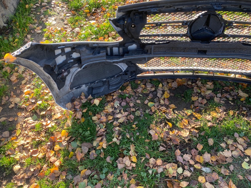 фото №8, Mercedes 205 kompletny бампер з решітка радіатора колір 149