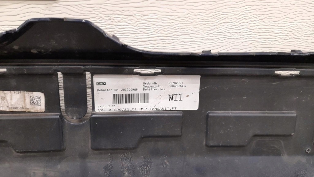 фото №7, Бампер передний bmw 3 g20 g21 m-pakiet lci lift pdc