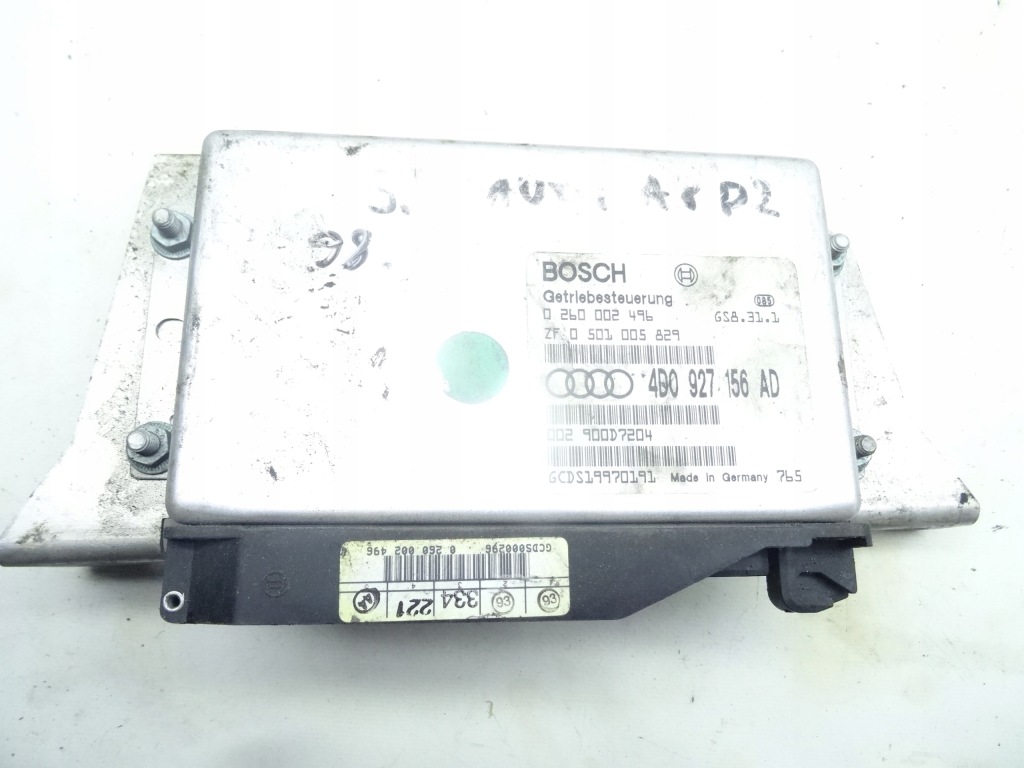 фото №1, 4d0927156ad audi a8 d2 блок управления коробки oryg