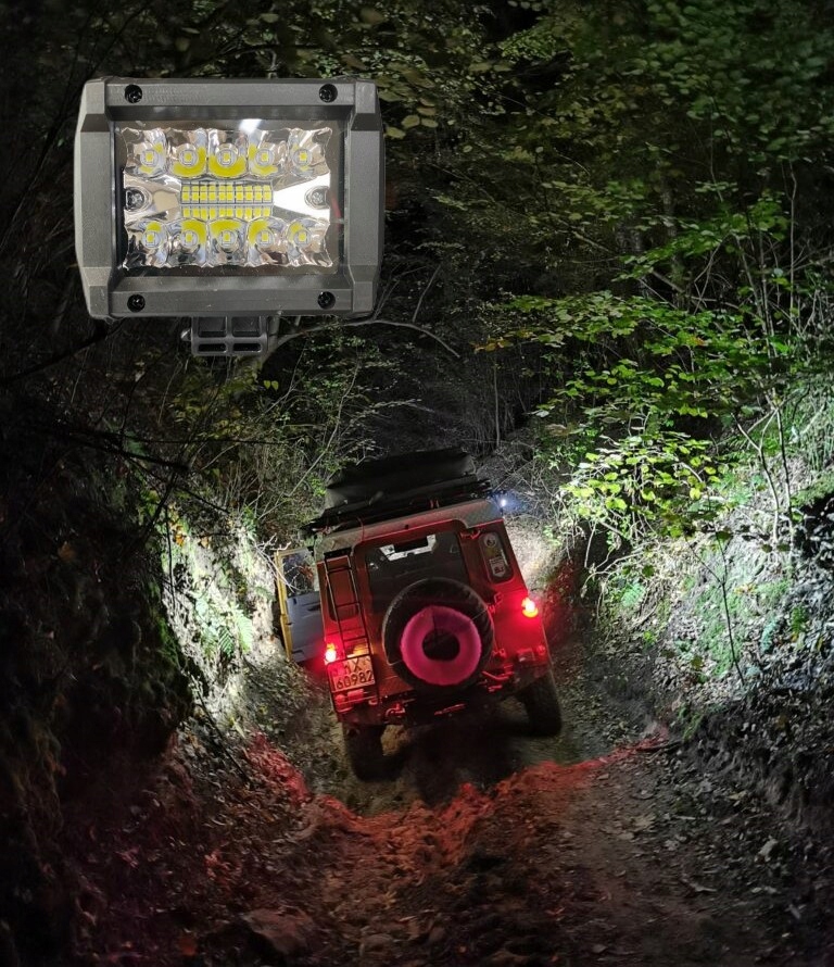 Протитуманна фара led 60w прожектор лампа робоча фара 12v 24v посилена Зі Шроту