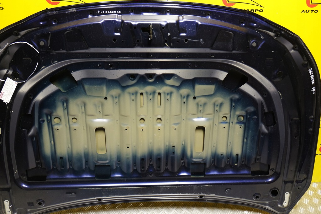 фото №11, Toyota highlander 2019 2020- капот перед