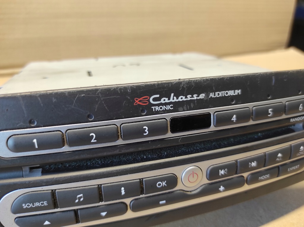 фото №2, Радио cd cabasse renault laguna ii 8200290679