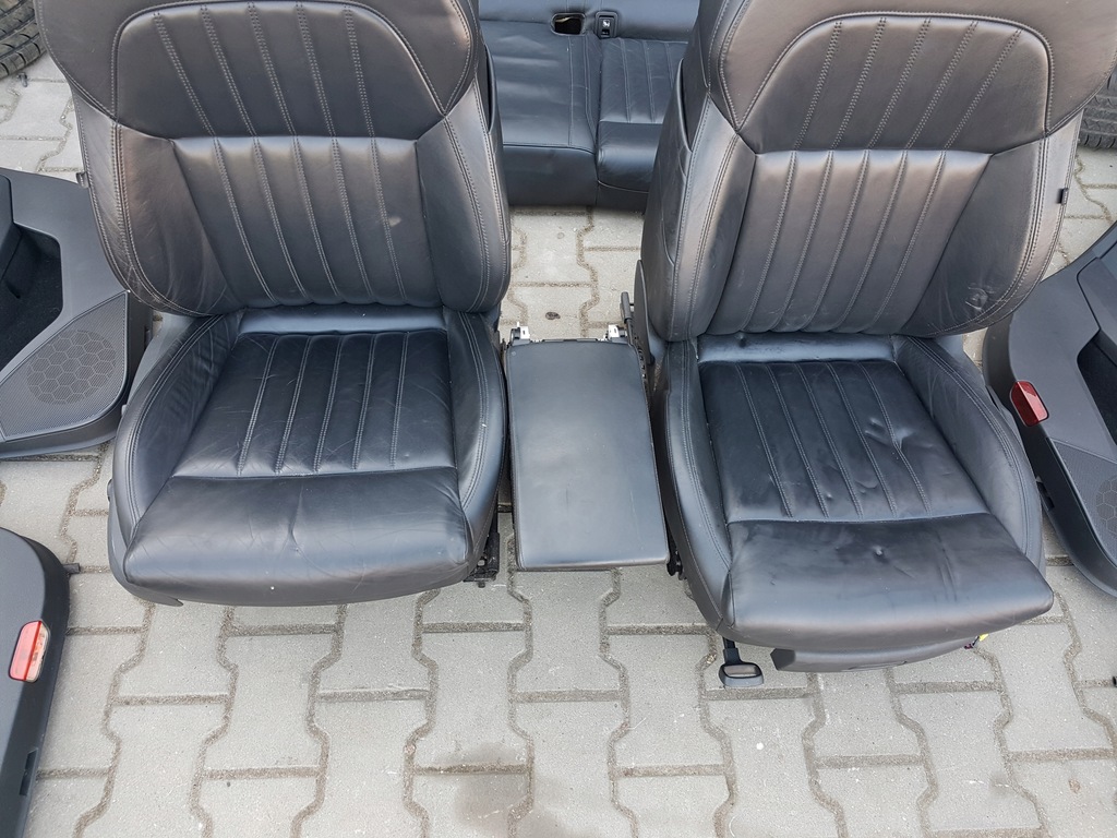 фото №7, Skoda superb 3 iii 15r- sedan сиденья кожаный заднее сиденье