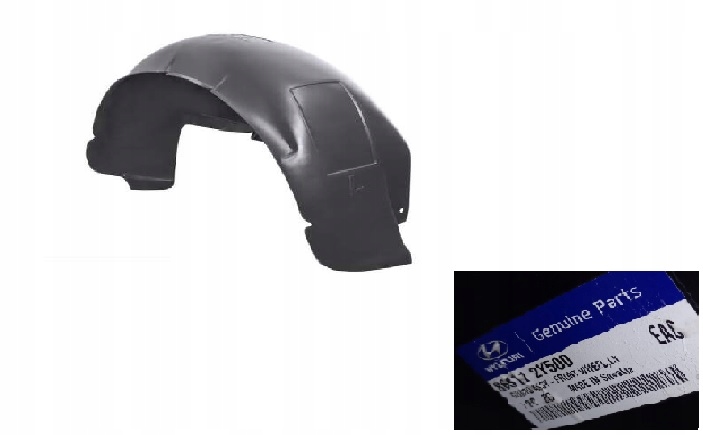 фото №1, Hyundai ix35 подкрылок перед левая оригинальный номер 868112y500