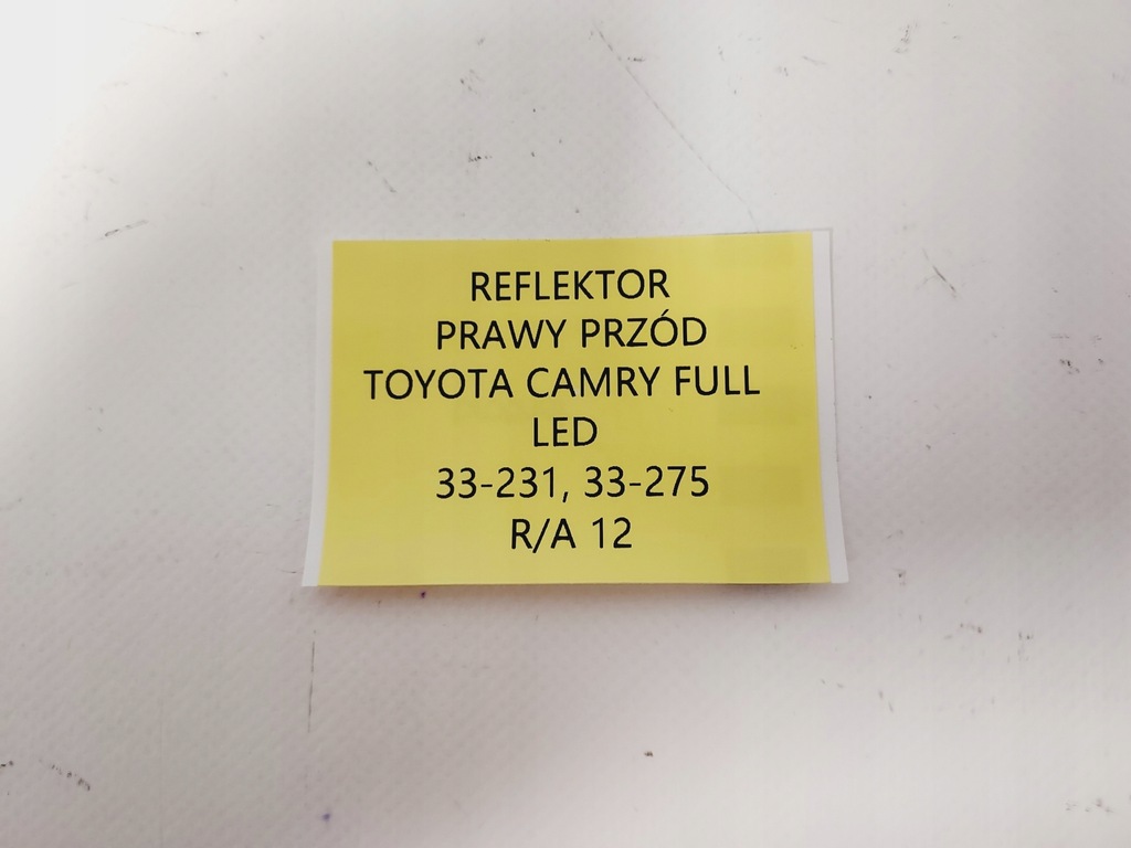 фото №5, Фара правий toyota camry viii 2017- , full led