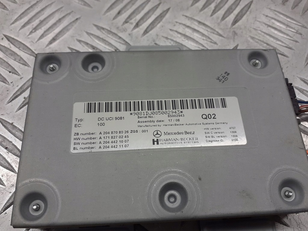 фото №3, Модуль интерфейс mercedes w169 a1718270245