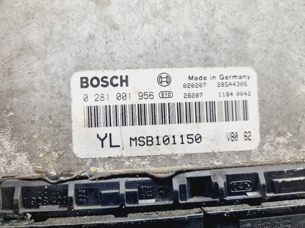 фото №5, Блок керування двигуна rover 45 2003 msb101150