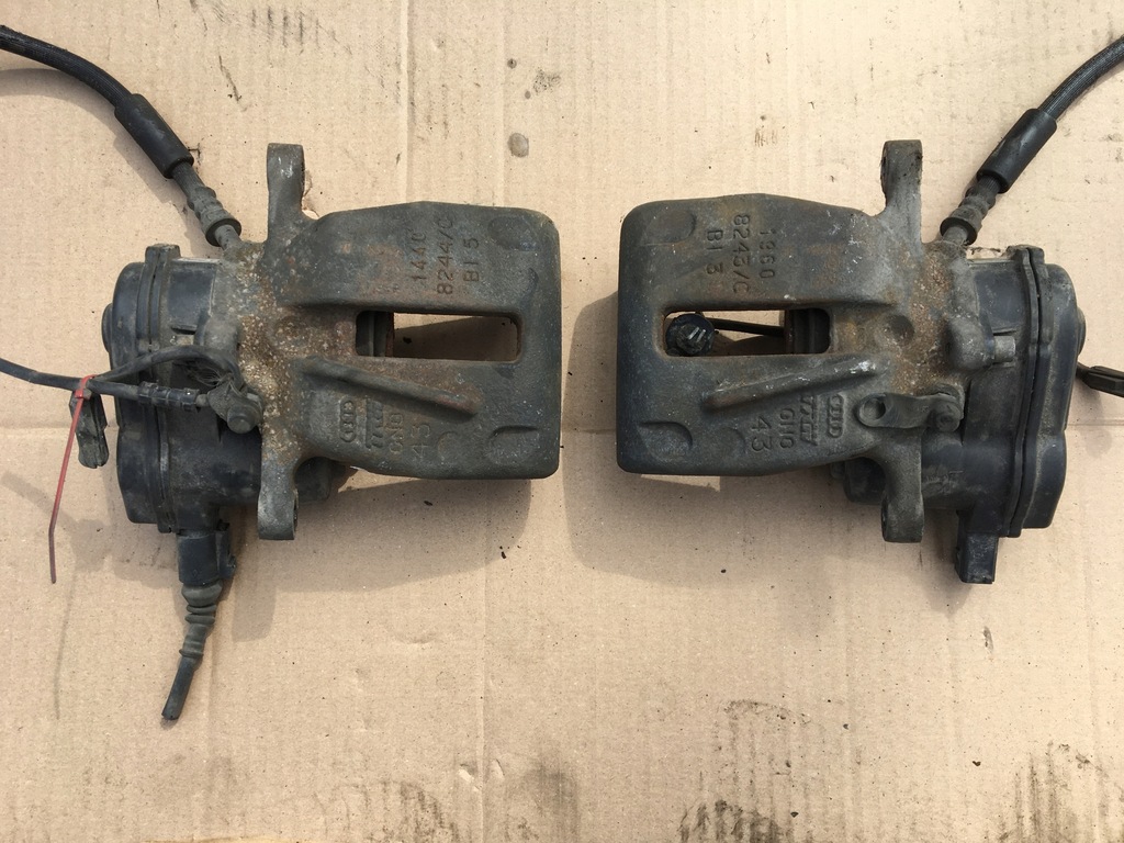 фото №1, Суппорт задняя левый audi a8 d4 исправный оригинал