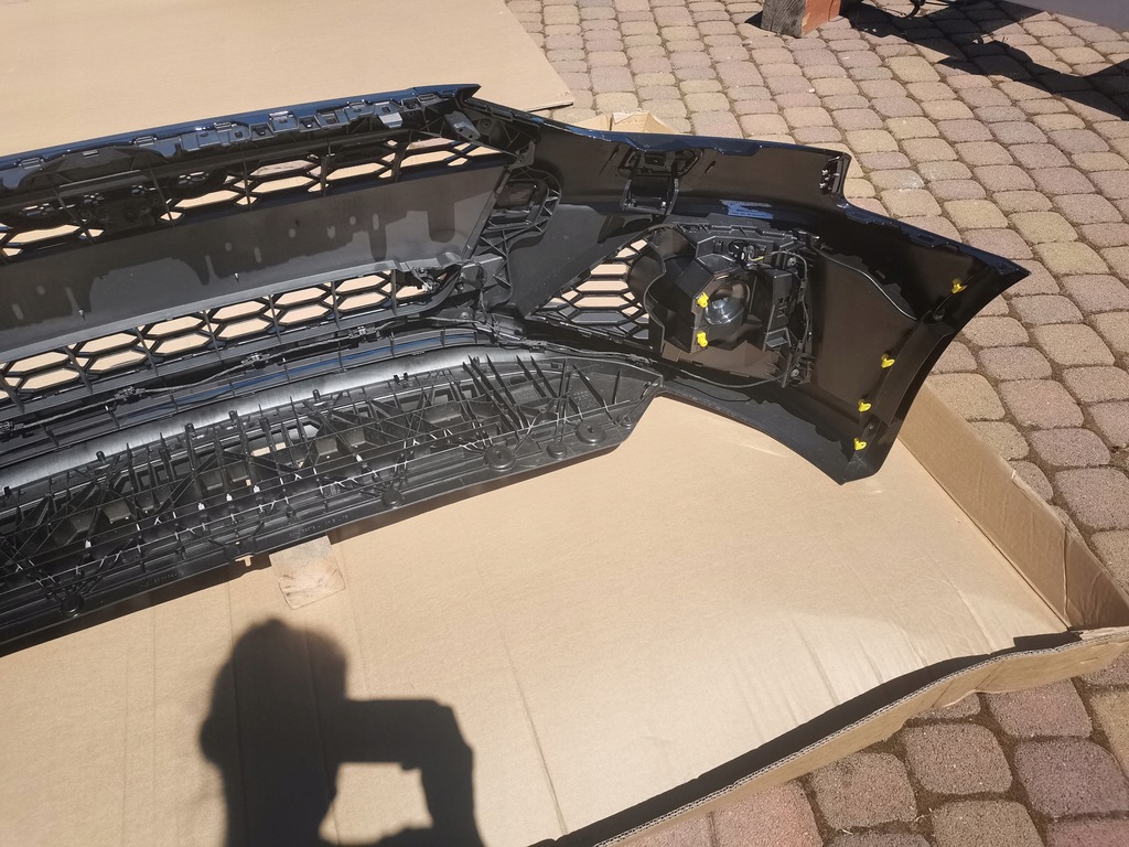 фото №6, Audi rs4 8w0 facelift бампер перед карбон новый