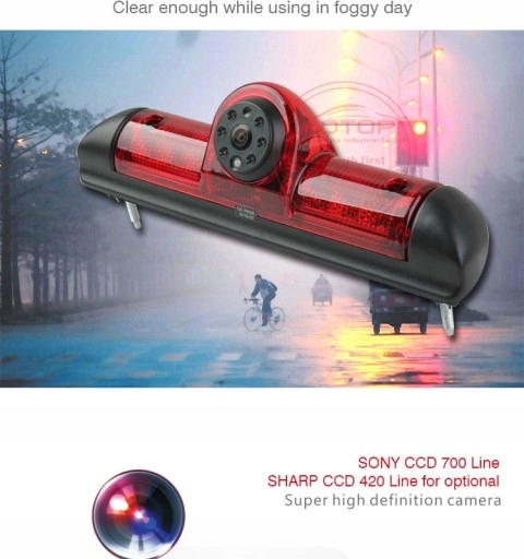 фото №10, Камера заднего вида fiat ducato kompletny система sony