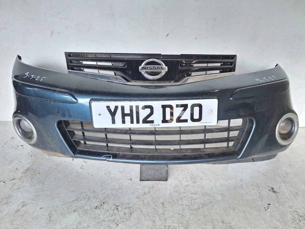 фото №1, Nissan note e11 lift 09-12 бампер + решётка радиатора