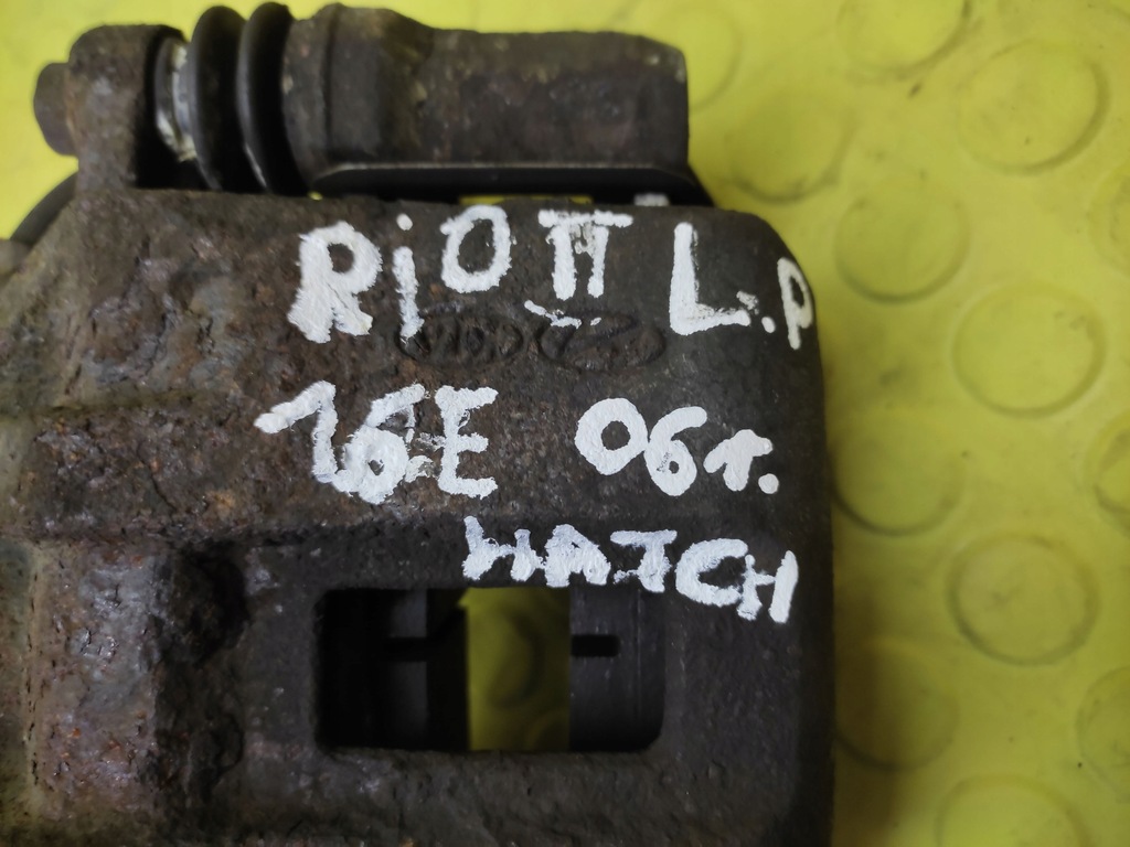 фото №5, Kia rio ii 1.6 бензин суппорт тормозной левый перед