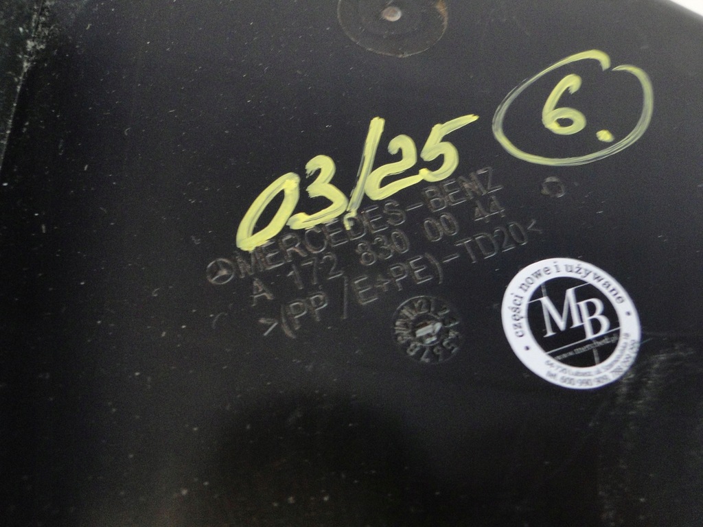 фото №14, Mercedes захист впуск канал odprowadznie wody жабо праве slk r172 172