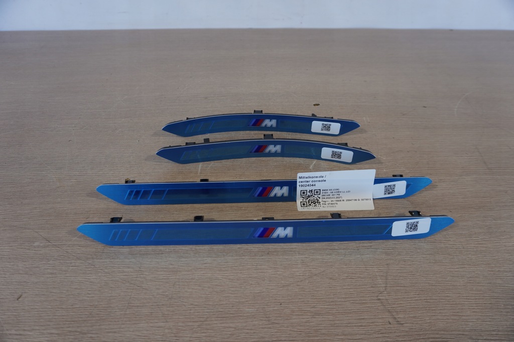 фото №1, Накладки пороговые bmw x6 g06 m-pakiet led nowe