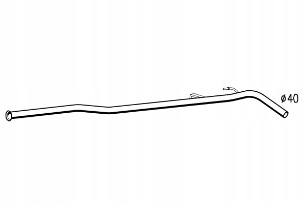 фото №2, Starline 36.31.430 труба вихлопна