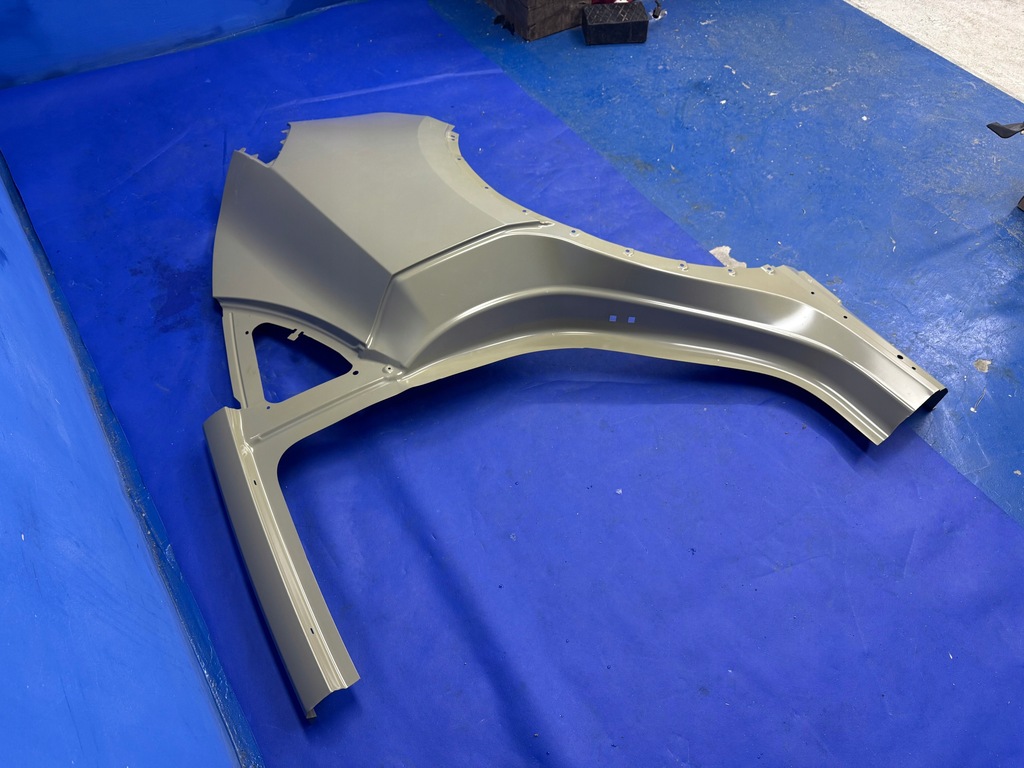 фото №7, Обшивка крила ліва задні tesla y | лівий задня | крила лівий задня чверть