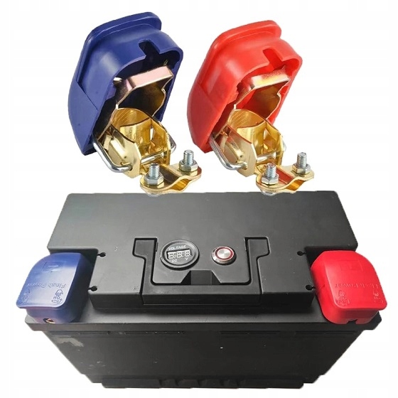 фото №9, Клемма samozaciskowa 2 szt выключатель аккумулятор hebel 800 amper 35 mm