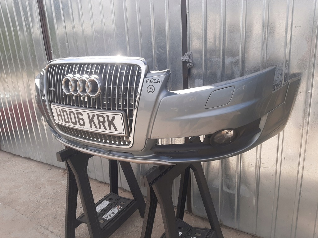 фото №10, Бампер перед передній решітка радіатора audi a6 c6 allroad омивачі 2004-2008
