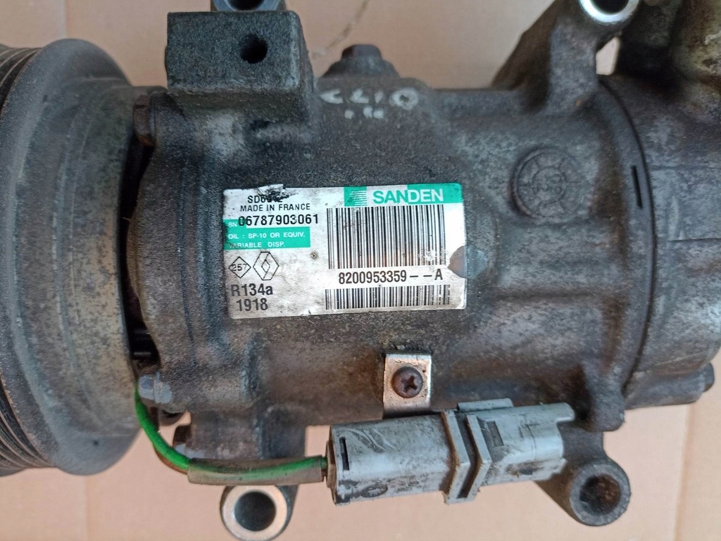 фото №3, Компрессор кондиционера компрессор renault clio iii